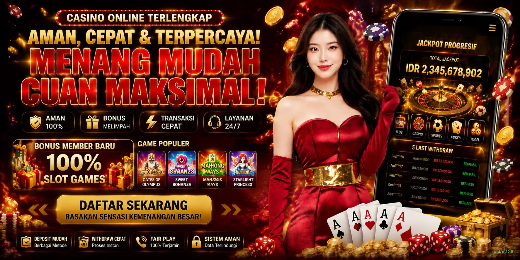 Mengungkap Ragam Permainan di cadas138